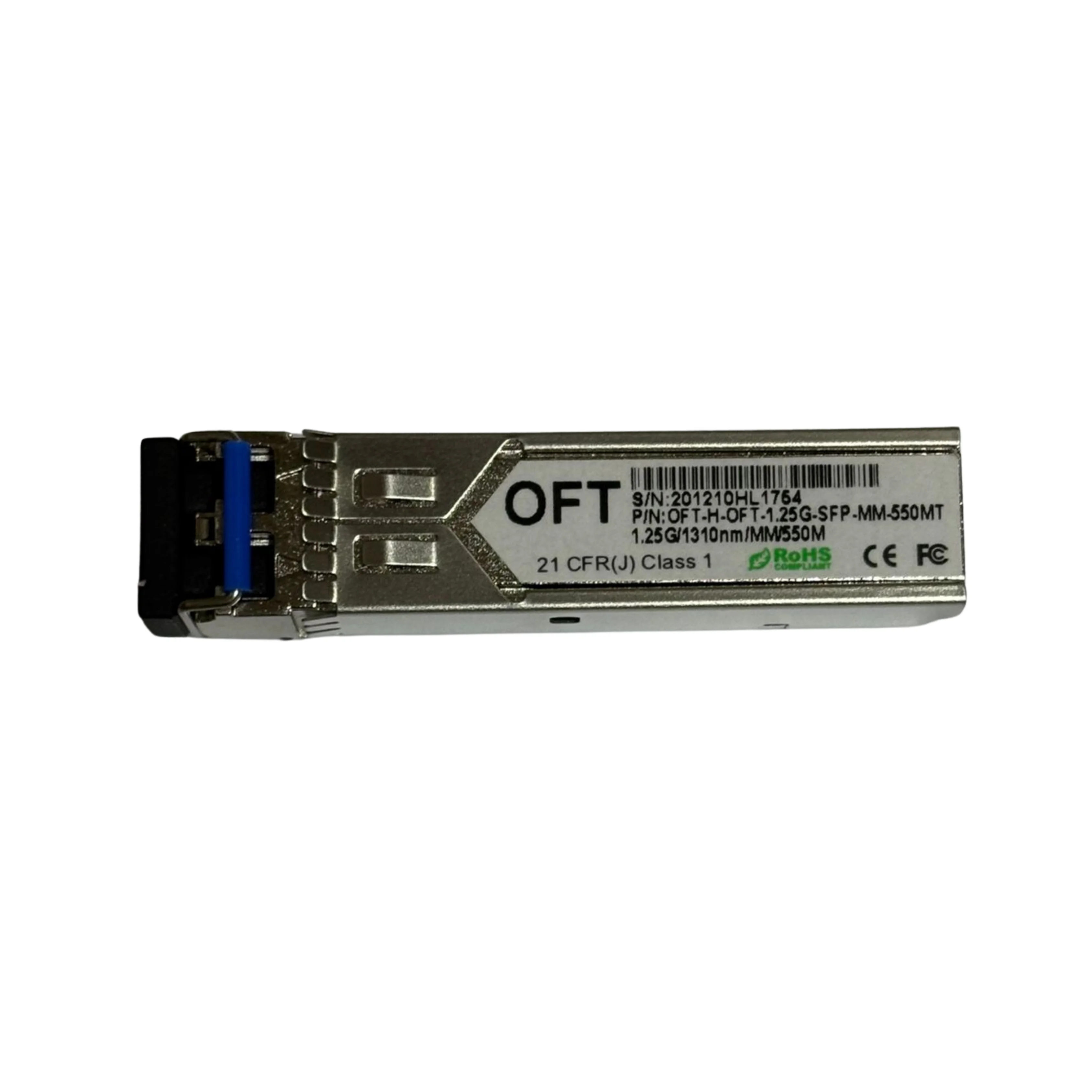 OFT 1.25G SFP MM 550MT Fiber Optic Transceiver Module — 1