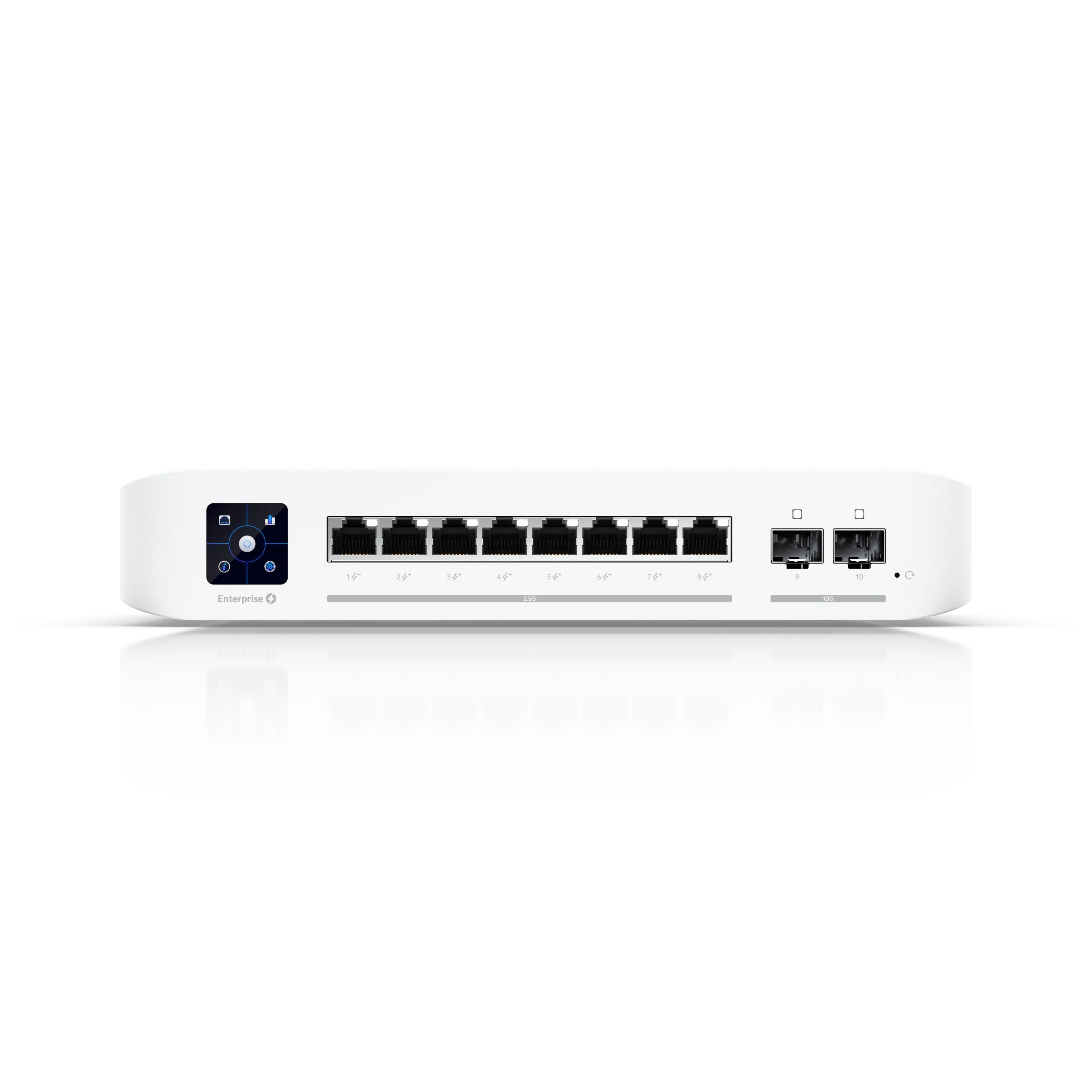 Ubiquiti USW-Enterprise-8-PoE 8-Port 2.5GbE PoE+ Managed Switch — 6